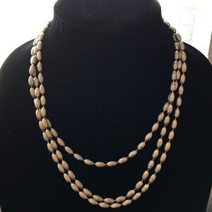 Vintage Napier 1960's -1970's Textured Beaded Necklace